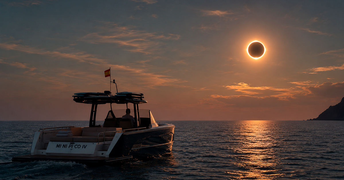 eclipse solar barco boating ibiza