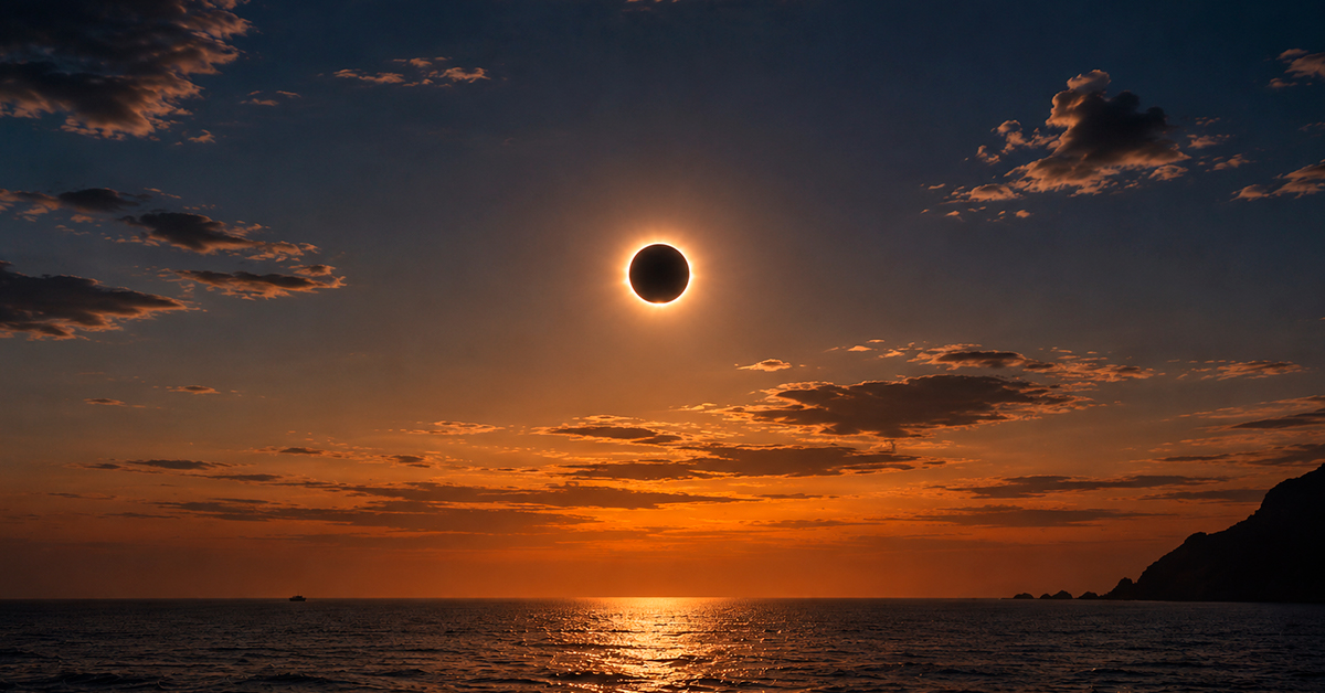 Total solar eclipse in Ibiza: the experience you can only live once... and better from the sea