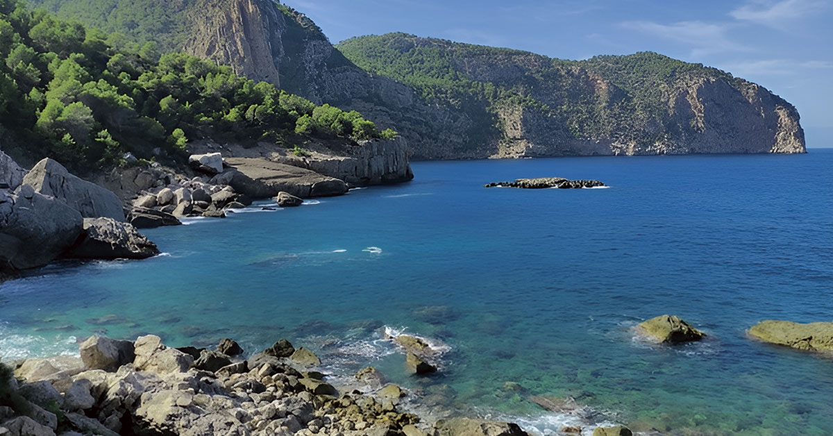 playa ibiza cala aubarca