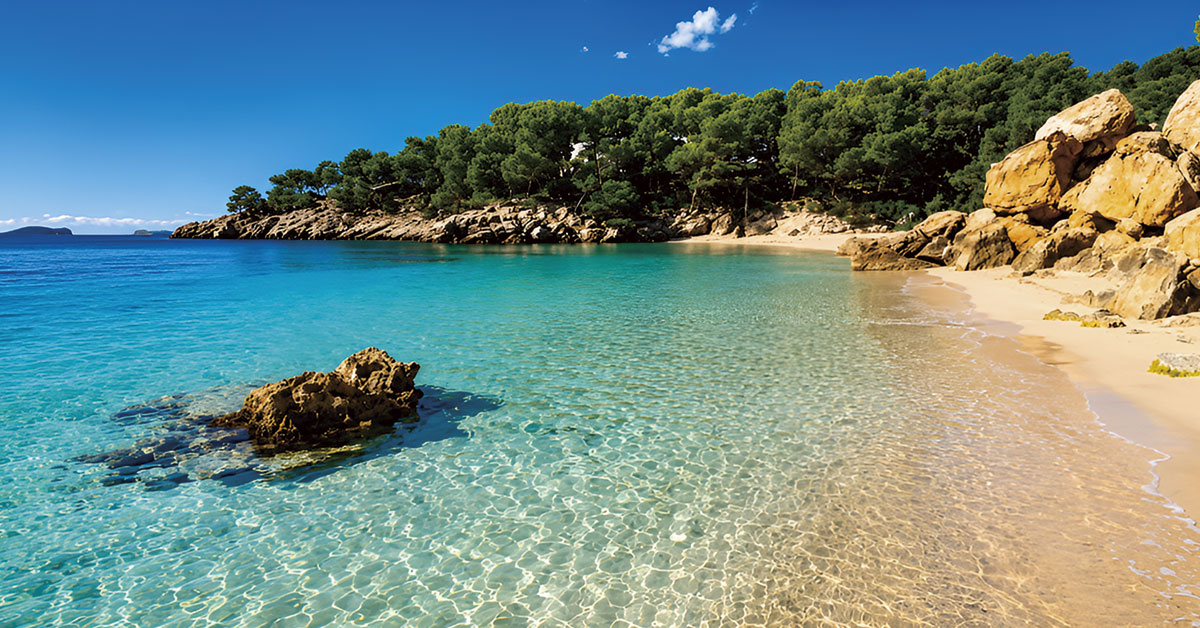 playa ibiza cala salada