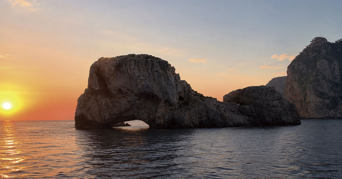 puesta de sol ses margalides